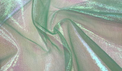 Органза "Кристалон" зеленый  К -001/10