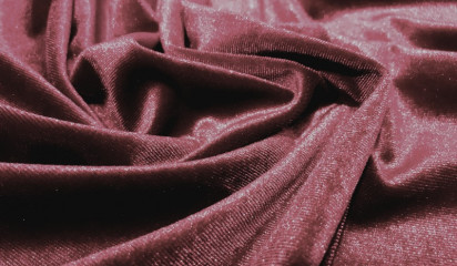Бархат стрейч бордовый Б - 001/13