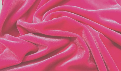 Бархат стрейч розовый Б - 001/17