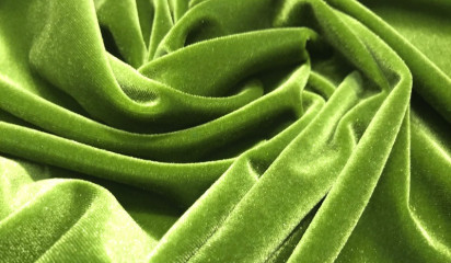 Бархат стрейч салатовый Б - 001/21