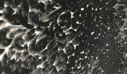 Пан - бархат шелковый черный Б- 099/3