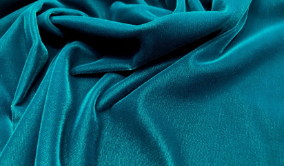 Микро - бархат стрейч бирюзовый Б - 088/20