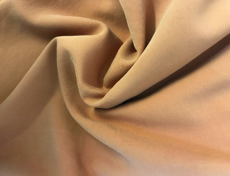 Костюмная ткань оранжевая КМ - 457