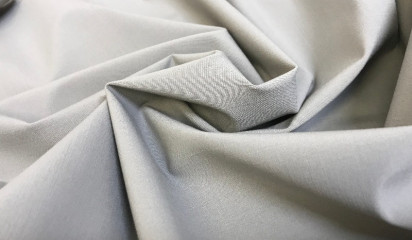 Костюмная ткань серая КМ - 13795