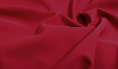 Костюмная ткань красная КМ - 348