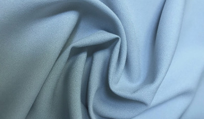 Костюмная ткань голубая КМ - 874/1
