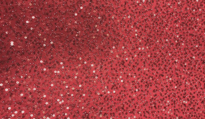 Сетка расшитая красная С-015