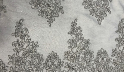 Кружево серое КР - 120