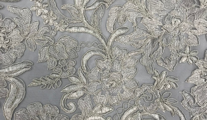 Кружево серое КР - 059