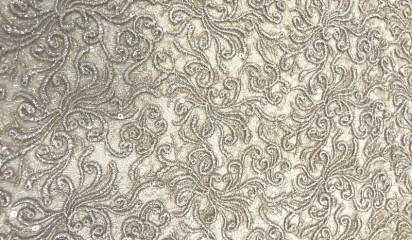 Кружево бежево-золотое КР - 047/2