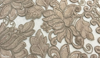 Кружево бежевое КР - 443/1