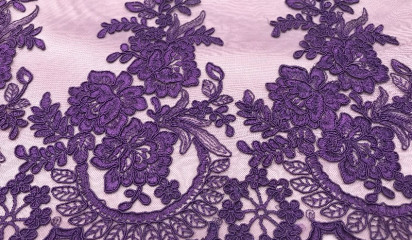 Кружево фиолетовое КР -102/1