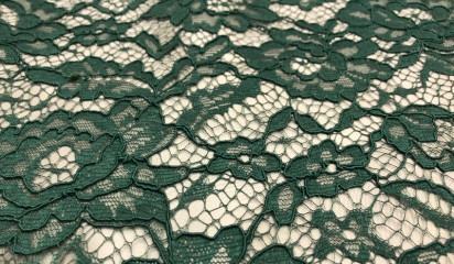 Гипюр зеленый Г - 202