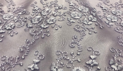 Кружево сиреневое КР - 160