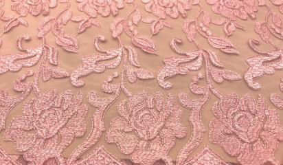 Кружево розовое КР - 061