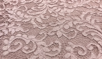 Гипюр розовый Г- 196/3