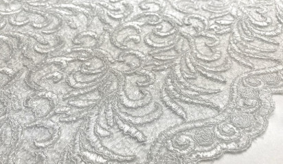 Кружево светло-серое КР - 016/1