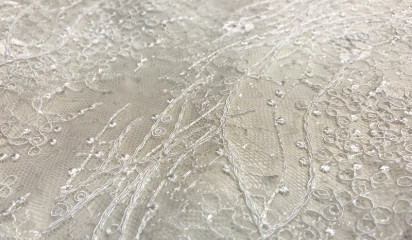 Кружево молочное КР-007/3