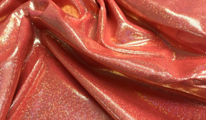 Бифлекс оранжевый с голографическим напылением ГЛ - 012/4