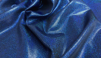 Бифлекс темно-синий с голографическим напылением ГЛ - 012 /7