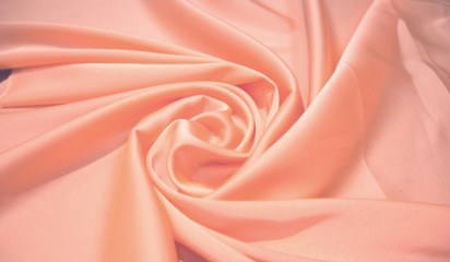 Атлас стрейч "APMAНИ"  однотонный розовый  А - 116/15