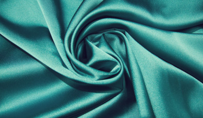 Сатен  стрейч " SHULA" бирюзовый  СТ-021/4