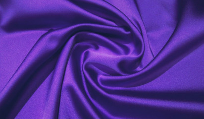 Сатен  стрейч " SHULA" фиолетовый СТ-021/7