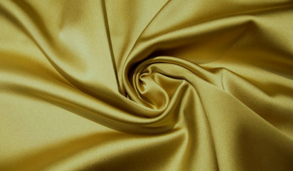 Сатен  стрейч " SHULA" золото СТ-021/24