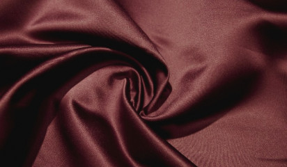 Сатен  не стрейч бордовый  СТ-038/12