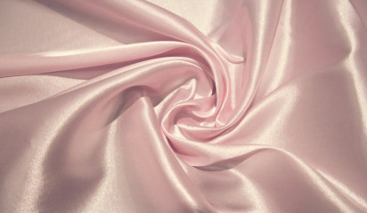 Атлас стрейч розовый  А - 011/14