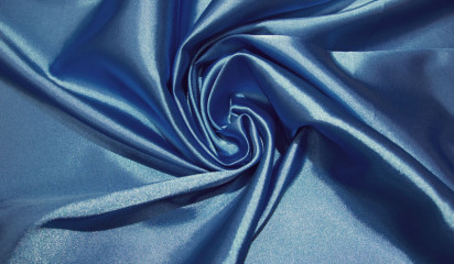 Атлас стрейч голубой  А - 011/15