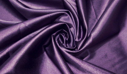 Атлас стрейч фиолетовый  А - 011/20