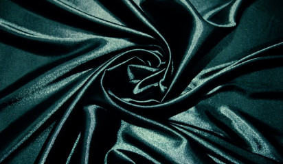 Атлас стрейч изумрудно-зеленый  А - 011/23