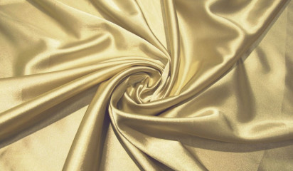 Атлас стрейч  золотой  А - 011/41