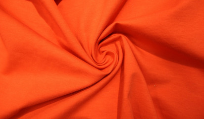 Футер двунитка оранжевый ТР-М 4862