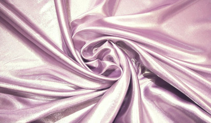 Атлас розовый  с серебряным напылением   А - 066/20