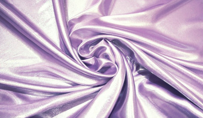 Атлас  розовый с серебряным  напылением   А - 066/23