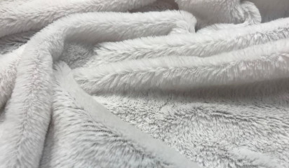 Искусственный мех белый М - 033