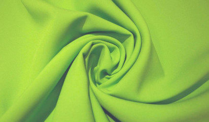 Габардин неоновый зеленый ГБ - 010
