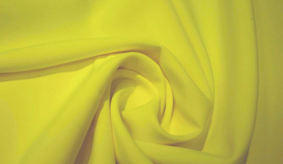 Габардин неоновый желтый ГБ - 010