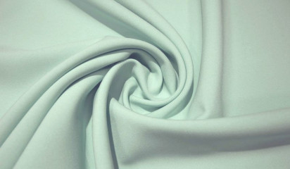 Габардин зелено-голубой ГБ - 010