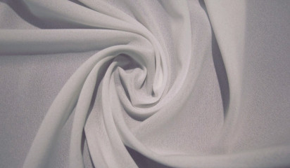 Ткань плательная белая ПЛ-002