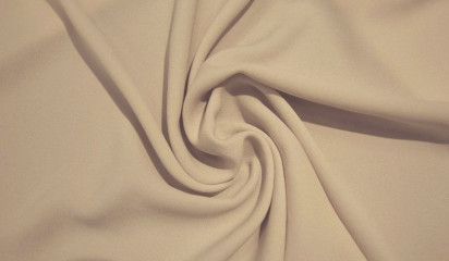 Ткань плательная бежевая ПЛ-8646