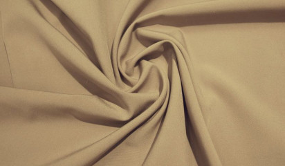 Ткань плательная бежевая ПЛ-029