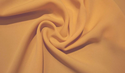 Ткань плательная "MARINO CREPE" персиковая ПЛ-022