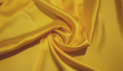 Ткань плательная желтая ПЛ-010/1