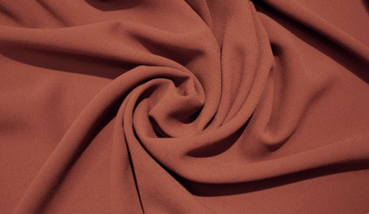 Ткань плательная бордовая ПЛ-013/1