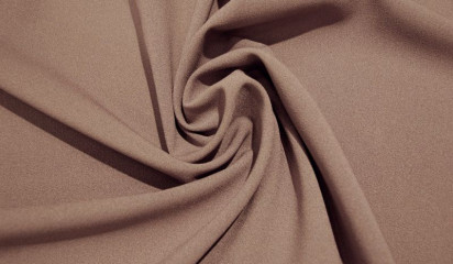 Ткань плательная коричневая ПЛ-002/3
