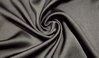 Ткань плательная черная ПЛ-5568/3