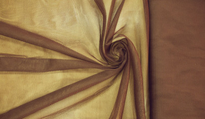 Сетка декоративная коричневый С - 055/19